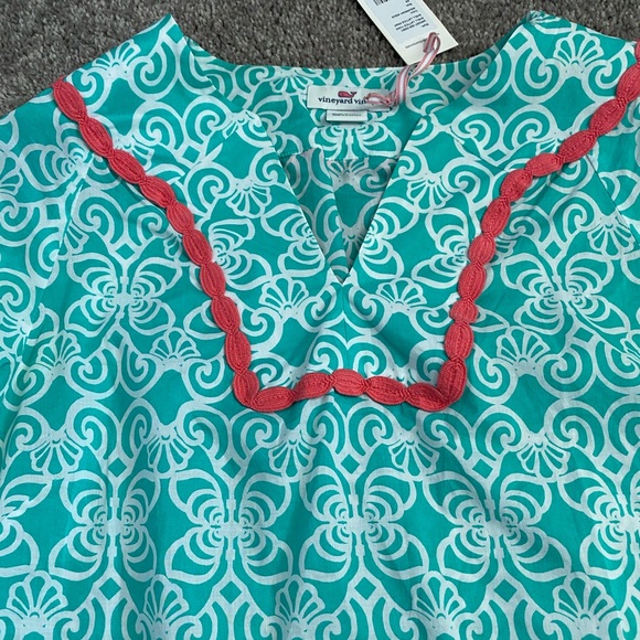 Vineyard Vines shell lattice tunic - Picture 2 of 7
